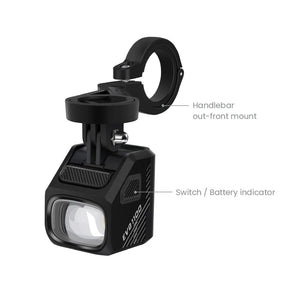 Magicshine EVO 1100 Underneath Mounted Bike Light, Black