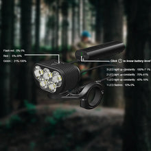 Load image into Gallery viewer, Magicshine MONTEER 8000S GALAXY V2.0 Remote MTB Light